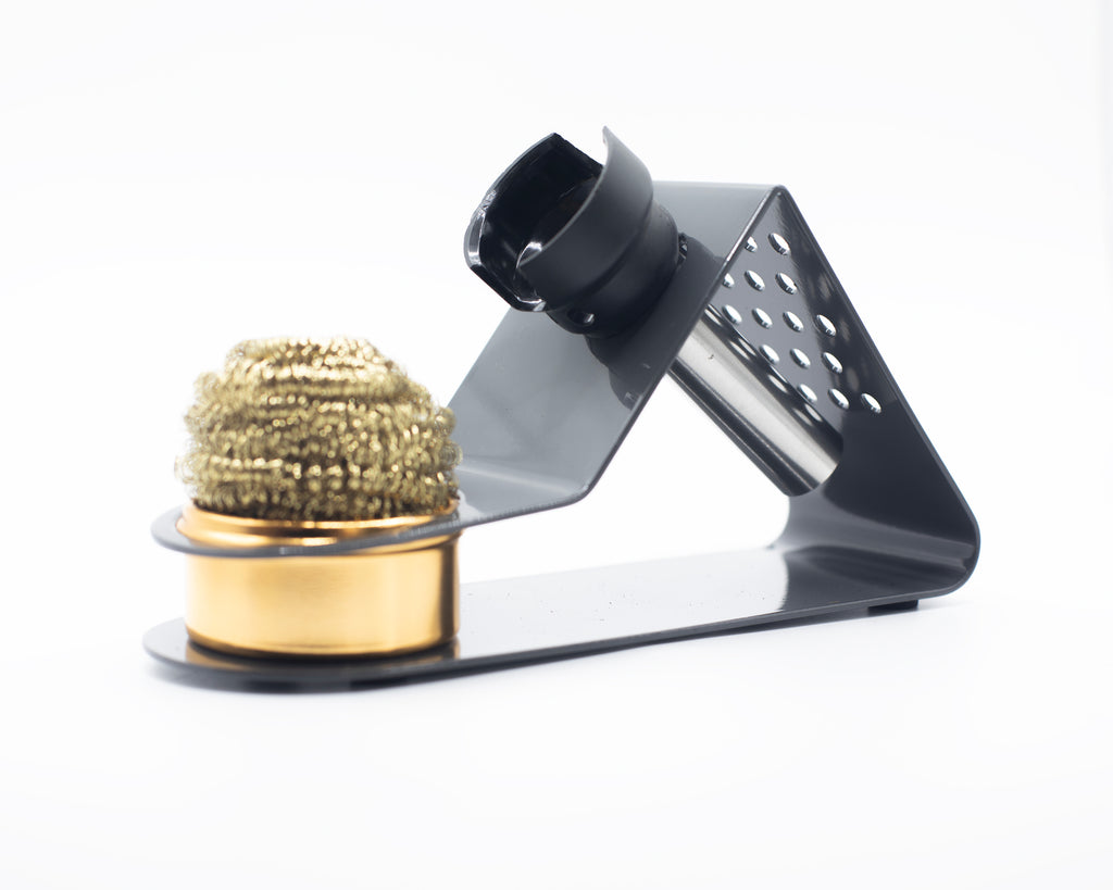 Soldering Iron Stand with Tip Cleaner