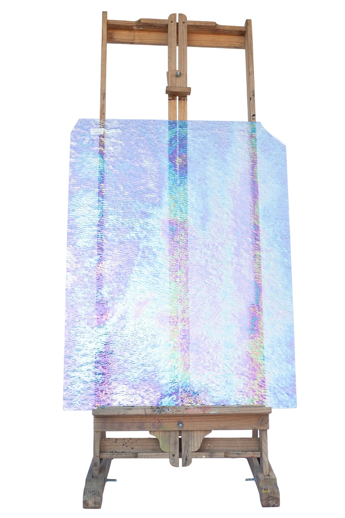 Navy Blue Ripple Iridescent