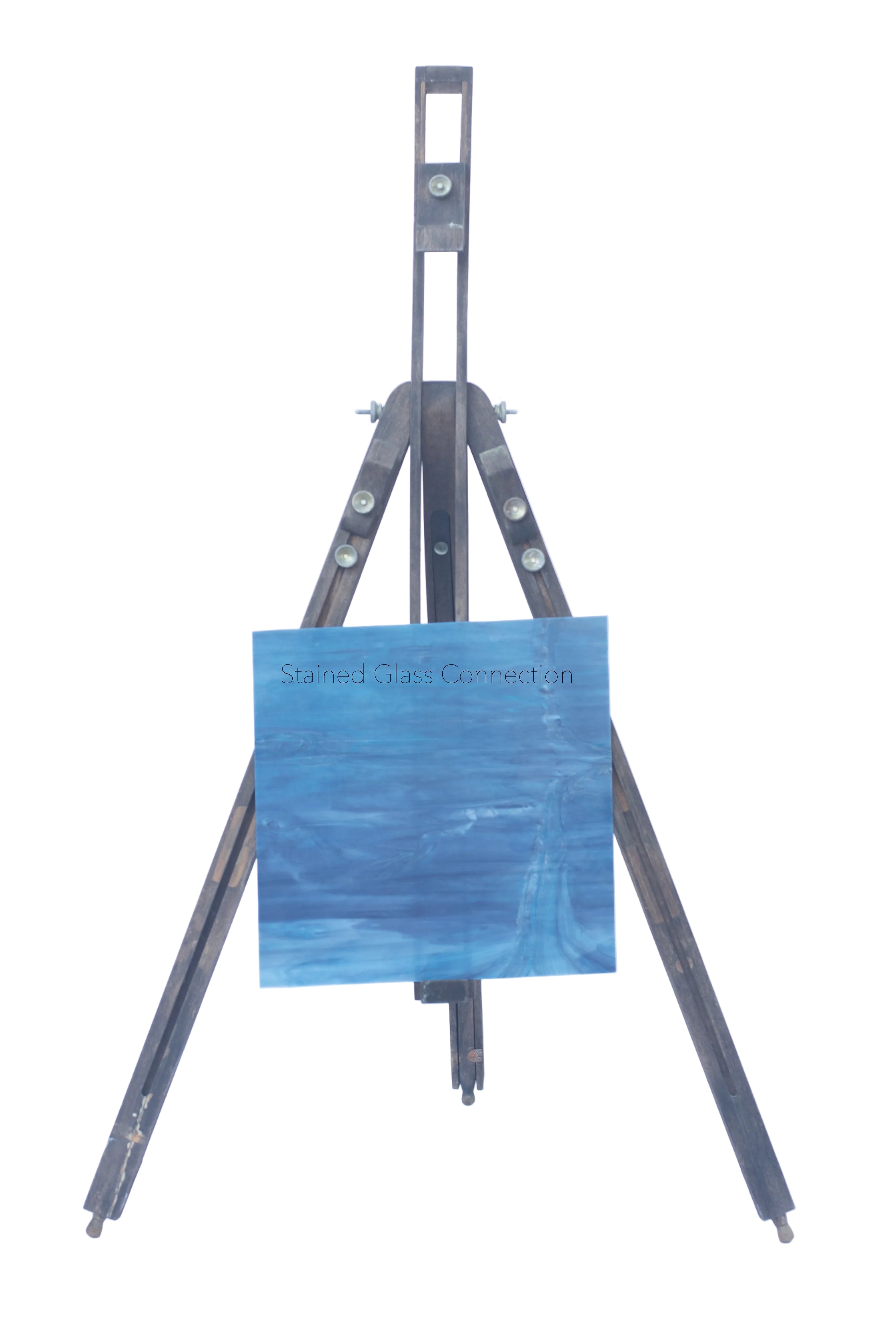 Deep Steel Blue Streaky
