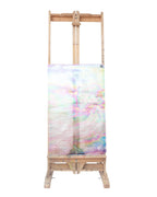 Pink / Light Green Opal Iridescent