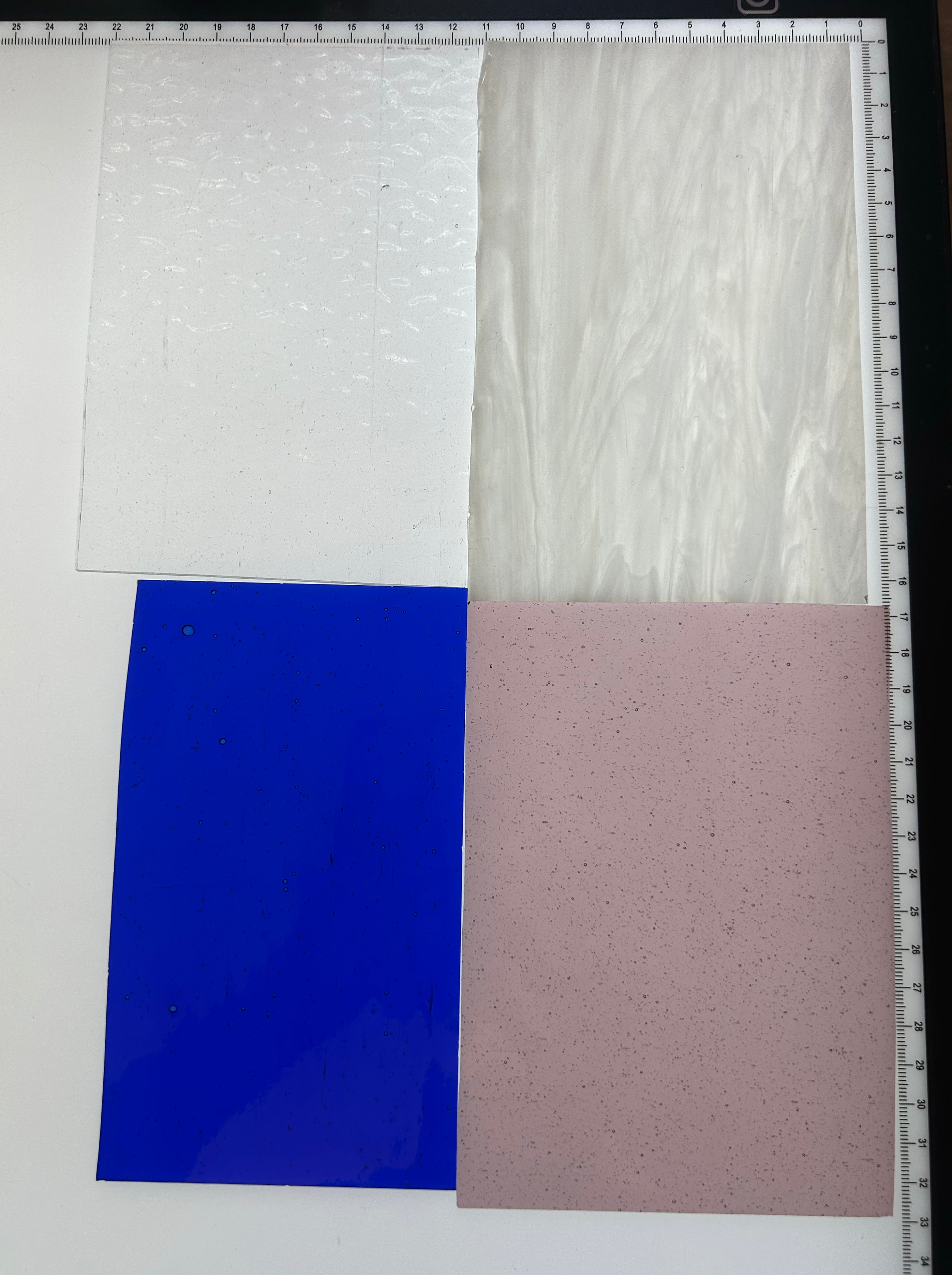 Discovery Box - 4 pieces of glass