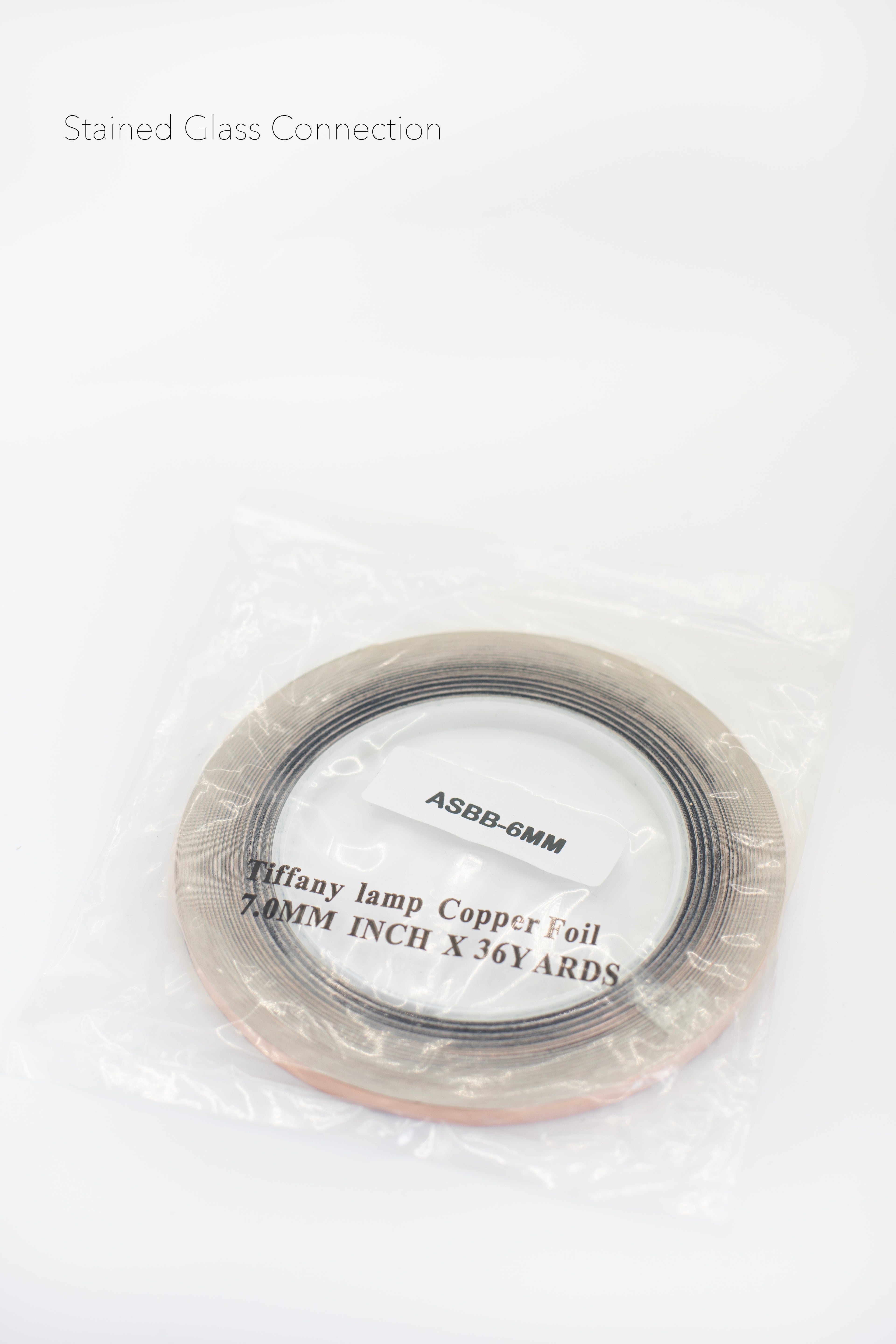 Copper Foil / Black Back - 6 mm